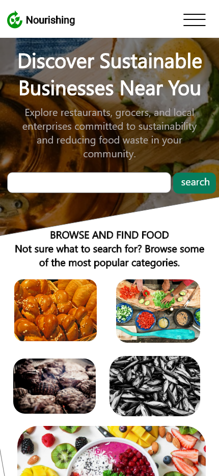 NourishBridge App Screenshot